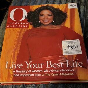 - Red Cover Edition Oprah book